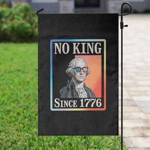 George Washington No Kings Since 1776 Garden Flag Funny Political Meme Gift TS12 Print Your Wear