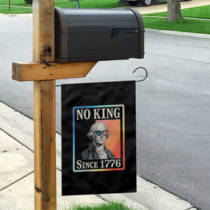 George Washington No Kings Since 1776 Garden Flag Funny Political Meme Gift TS12 Print Your Wear
