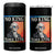 George Washington No Kings Since 1776 4 in 1 Can Cooler Tumbler Funny Political Meme Gift TS12 One Size: 16 oz Black Print Your Wear