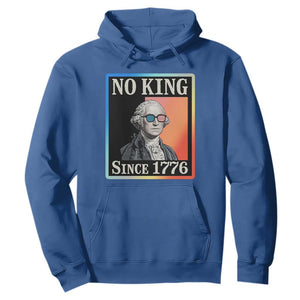 George Washington No Kings Since 1776 Hoodie Funny Political Meme Gift - Print Your Wear