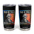 George Washington No Kings Since 1776 Tumbler Cup Funny Political Meme Gift TS12 Black Print Your Wear