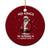 Funny Merry No Kings Since 1776 George Washington Ceramic Ornament Xmas Gift TS12 1pc Red Print Your Wear