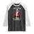 Funny Merry No Kings Since 1776 George Washington Raglan Shirt Christmas Gift - Print Your Wear