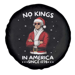 Funny Merry No Kings Since 1776 George Washington Spare Tire Cover Christmas Gift - Print Your Wear