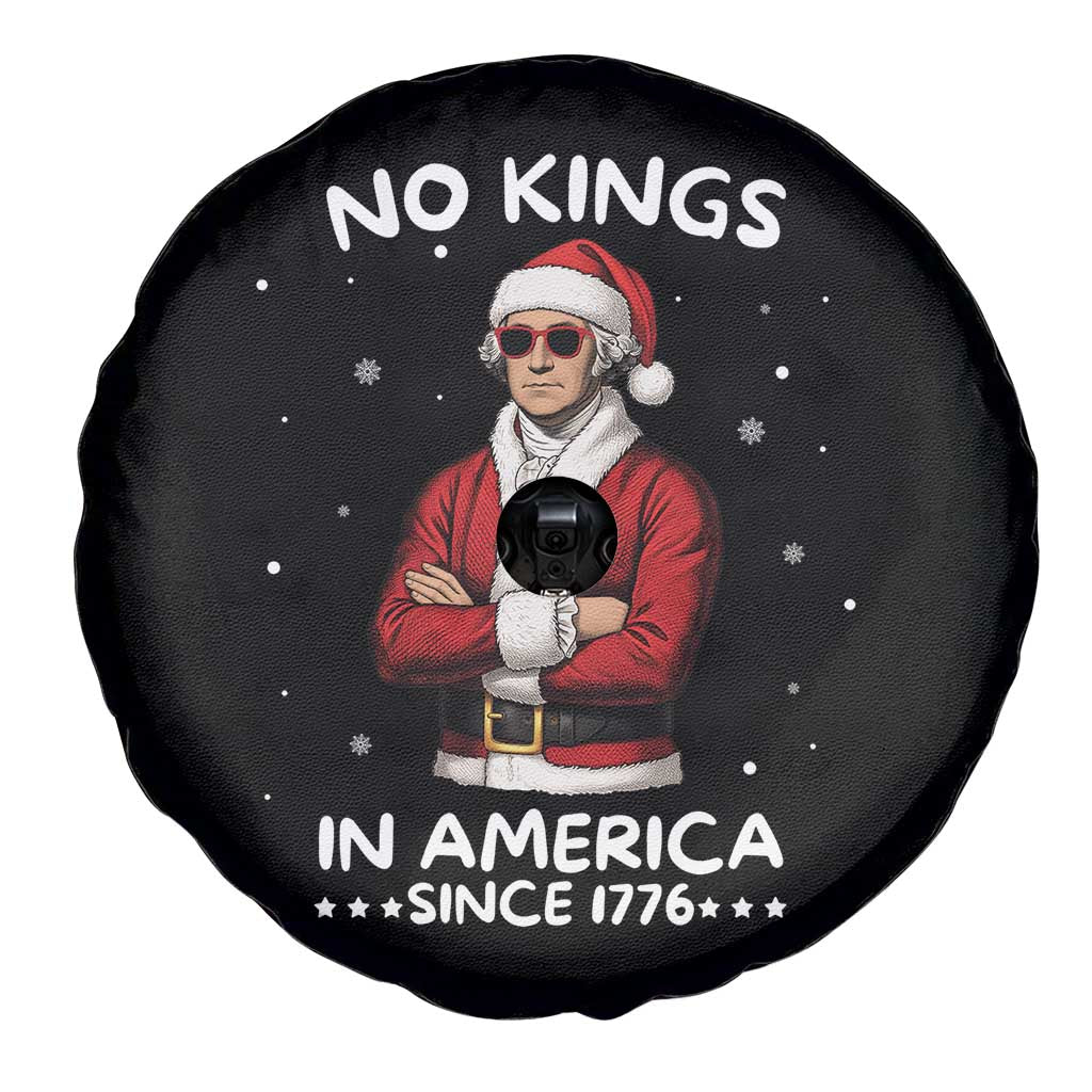 Funny Merry No Kings Since 1776 George Washington Spare Tire Cover Christmas Gift TS12 Print Your Wear