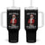 Funny Merry No Kings Since 1776 George Washington Tumbler With Handle Christmas Gift TS12 One Size: 40 oz Black Print Your Wear