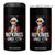 Funny George Washington No Kings 1776 Meme Vintage Gift 4 in 1 Can Cooler Tumbler TS12 One Size: 16 oz Black Print Your Wear