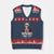 Funny George Washington No Kings 1776 Meme Vintage Gift V-Neck Knit Sweater Vest TS12 Navy Red Print Your Wear
