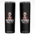 Funny George Washington No Kings 1776 Meme Vintage Gift Skinny Tumbler TS12 Black Print Your Wear