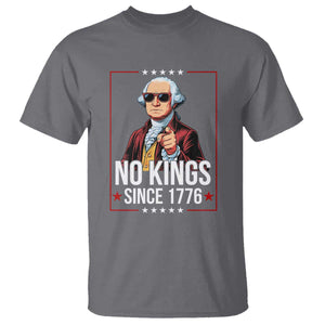 Funny George Washington No Kings 1776 Meme Vintage Gift T Shirt - Print Your Wear