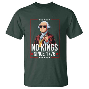 Funny George Washington No Kings 1776 Meme Vintage Gift T Shirt - Print Your Wear