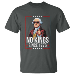 Funny George Washington No Kings 1776 Meme Vintage Gift T Shirt - Print Your Wear