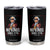 Funny George Washington No Kings 1776 Meme Vintage Gift Tumbler Cup TS12 Black Print Your Wear