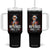 Funny George Washington No Kings 1776 Meme Vintage Gift Tumbler With Handle TS12 One Size: 40 oz Black Print Your Wear