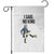 George Washington Kicking Crown Garden Flag Funny No Kings Meme Gift TS12 White Print Your Wear