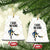 George Washington Kicking Crown Ceramic Ornament Funny No Kings Meme Gift TS12 Print Your Wear