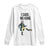George Washington Kicking Crown Long Sleeve Shirt Funny No Kings Meme Gift - Print Your Wear