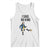 George Washington Kicking Crown Tank Top Funny No Kings Meme Gift - Print Your Wear