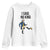 George Washington Kicking Crown Youth Sweatshirt Funny No Kings Meme Gift - Print Your Wear