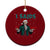 Funny George Washington I Said No Kings Ceramic Ornament Xmas Patriotic Gift TS12 1pc Red Print Your Wear