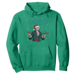 Funny George Washington I Said No Kings Hoodie Christmas Patriotic Gift - Print Your Wear