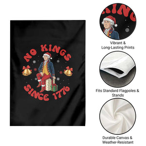 George Washington No Kings Since 1776 Garden Flag Christmas Gift Idea TS12 Print Your Wear
