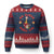 George Washington No Kings Since 1776 Ugly Christmas Sweater Xmas Gift Idea TS12 Navy Red Print Your Wear