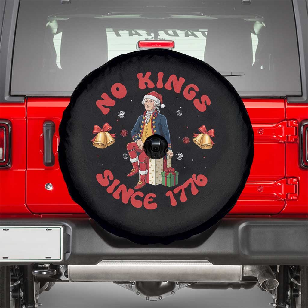 George Washington No Kings Since 1776 Spare Tire Cover Christmas Gift Idea TS12 Black Print Your Wear
