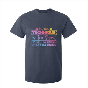 My Dart Technique Is Top Secret T Shirt For Kid Funny Dartist Gift TS12 Navy Print Your Wear