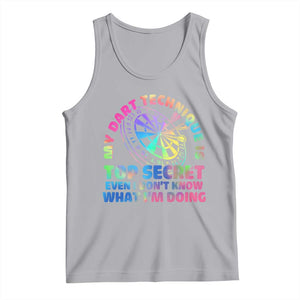 My Dart Technique Is Top Secret Tank Top Vintage Tie Dye Dart Lover TS12 Athletic Heather Print Your Wear