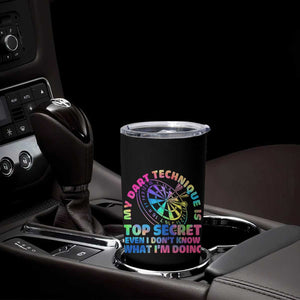 My Dart Technique Is Top Secret Tumbler Cup Vintage Tie Dye Dart Lover TS12 Print Your Wear