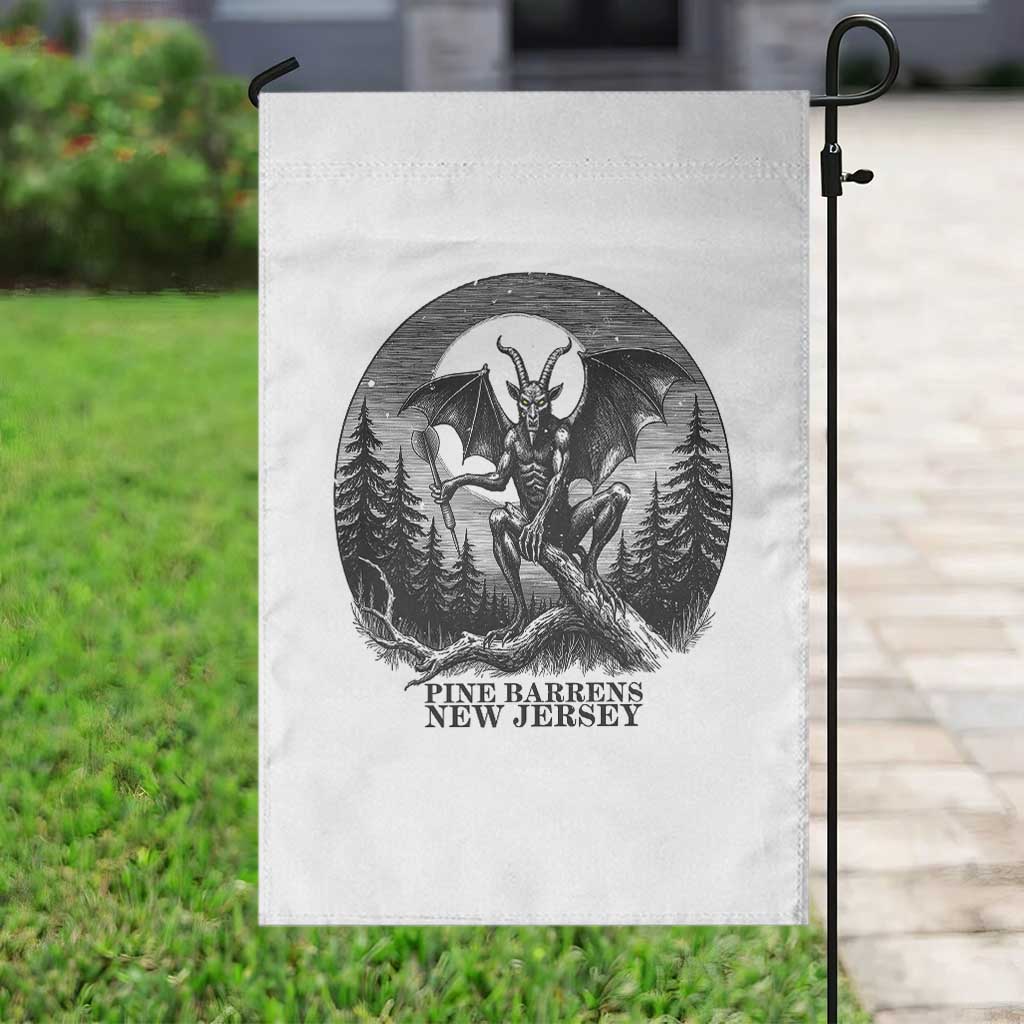 Jersey Devil Playing Dart Garden Flag Gothic Horror Gift Pine Barrens New Jersey TS12 Print Your Wear