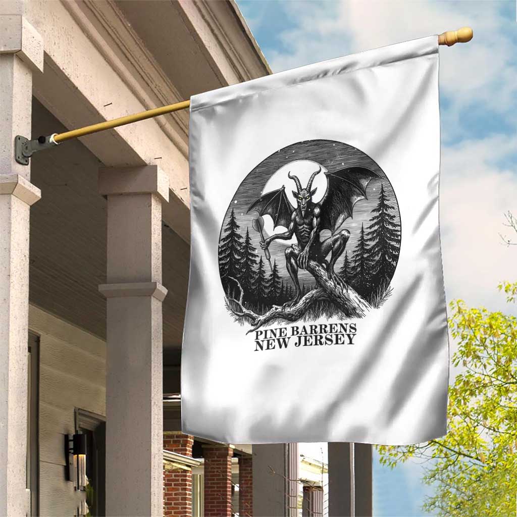 Jersey Devil Playing Dart Garden Flag Gothic Horror Gift Pine Barrens New Jersey TS12 Print Your Wear