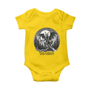 Jersey Devil Playing Dart Baby Onesie Gothic Horror Gift Pine Barrens New Jersey TS12 Daisy Print Your Wear