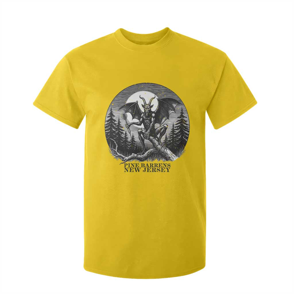 Jersey Devil Playing Dart T Shirt For Kid Gothic Horror Gift Pine Barrens New Jersey TS12 Daisy Print Your Wear