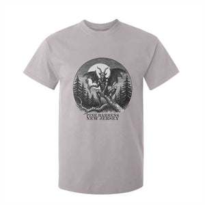 Jersey Devil Playing Dart T Shirt For Kid Gothic Horror Gift Pine Barrens New Jersey TS12 Ice Gray Print Your Wear