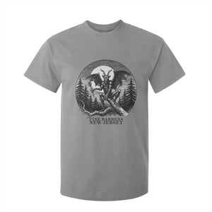 Jersey Devil Playing Dart T Shirt For Kid Gothic Horror Gift Pine Barrens New Jersey TS12 Sport Gray Print Your Wear