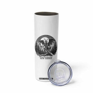 Jersey Devil Playing Dart Skinny Tumbler Gothic Horror Gift Pine Barrens New Jersey TS12 Print Your Wear