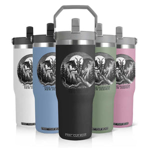 Jersey Devil Playing Dart Flip Straw Tumbler Gothic Horror Gift Pine Barrens New Jersey TS12 Print Your Wear