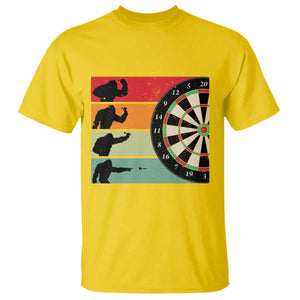 Funny Bigfoot Dart Player Crytid Sunset Retro Vintage T Shirt Dartist Gift TS12 Daisy Print Your Wear