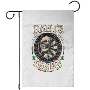 Skull Dartboard Retro Vintage Garden Flag Darts Player Champion Gift TS12 White Print Your Wear