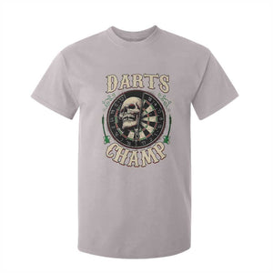 Skull Dartboard Retro Vintage T Shirt For Kid Darts Player Champion Gift TS12 Ice Gray Print Your Wear