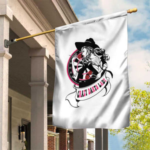Funny Crazy Darts Lady Garden Flag Coolest Girls Play Darts TS12 Print Your Wear