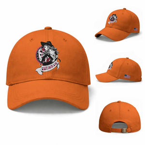 Funny Crazy Darts Lady Baseball Cap Coolest Girls Play Darts TS12 Baseball Cap Universal Fit Orange Print Your Wear