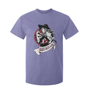 Funny Crazy Darts Lady T Shirt For Kid Coolest Girls Play Darts TS12 Violet Print Your Wear