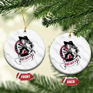 Funny Crazy Darts Lady Ceramic Ornament Coolest Girls Play Darts TS12 1pc White Marble Print Your Wear