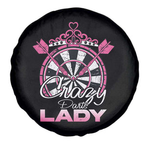 Crazy Darts Lady Spare Tire Cover Funny Pub Game Gift For Women TS12 Print Your Wear