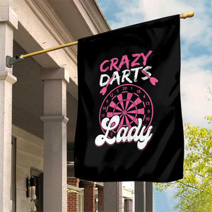Crazy Darts Lady Bullseye Dart Shooting Garden Flag Female Dartist Gift TS12 Print Your Wear