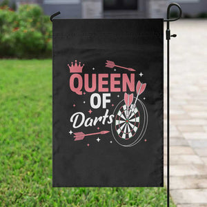 Queen Of Darts Bullseye Shooter Garden Flag Female Dartist Gift TS12 Print Your Wear