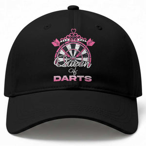 Queen Of Darts Baseball Cap Funny Dart Gift For Women TS12 Print Your Wear